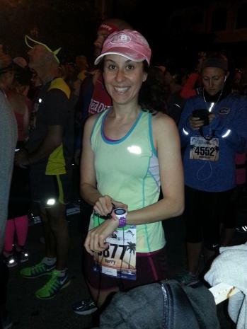 Hanging by the start with anticipation and a little anxiety. 