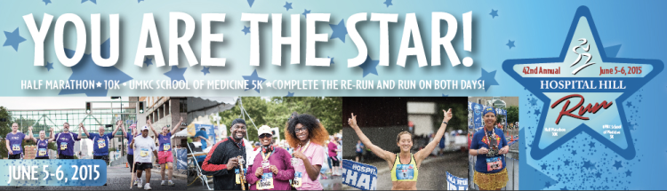 The Hospital Hill Half Marathon! I better do some hill work!