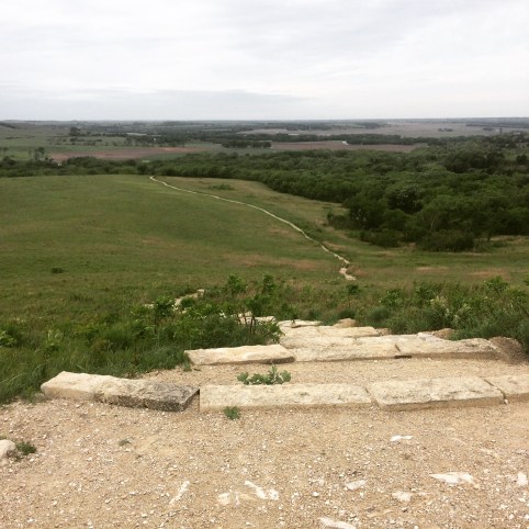 The beautiful Konza Prairie. Who wouldn't love running here?