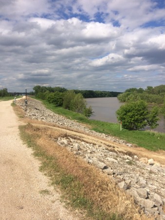 Beautiful river views. 