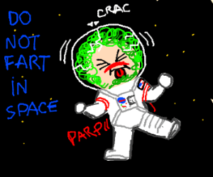 This is what you find if you google "farting in space".